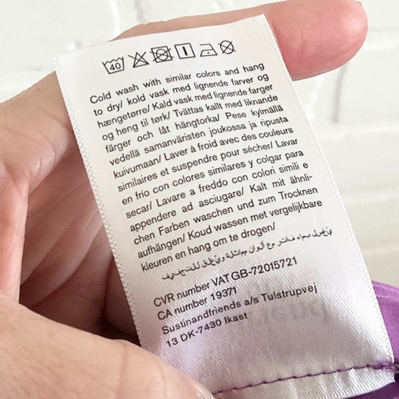 Girlfriend collective Leggings Yoga Training Dancing Pilates Crossfit Purple XS - Picture 13 of 13